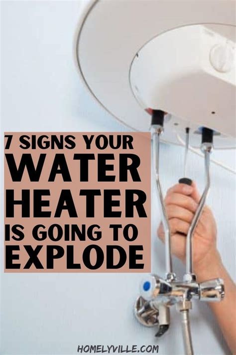 4 Signs Your Water Heater is About to Explode